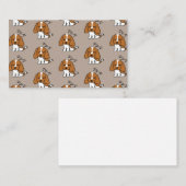 Cavalier King Charles Spaniel Sleeping Dog ZZZ Pet Mitteilungskarte (Vorne/Hinten)