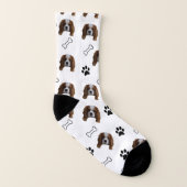 Cavalier King Charles Spaniel Socken (Rechts - Außen)