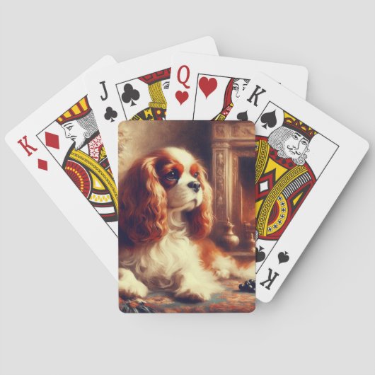 Cavalier King Charles Spaniel Spielkarten (Rückseite)