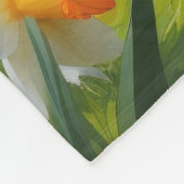 Cavalier King Charles Spaniel Spring Flowers Fleecedecke (Ecke)