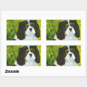 Cavalier King Charles Spaniel Stickers Tags (Blatt)
