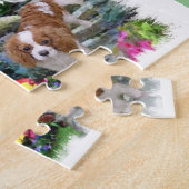Cavalier King Charles Spaniel Summer Garden Puzzle (Seite)