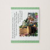 Cavalier King Charles Spaniel Summer Garden Puzzle (Vertikal)