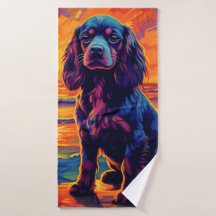 Cavalier King Charles Spaniel Sunset / Sunrise