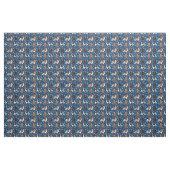 Cavalier King Charles Spaniel Süßkarpfen Marine Stoff (Yard (91,4 cm))