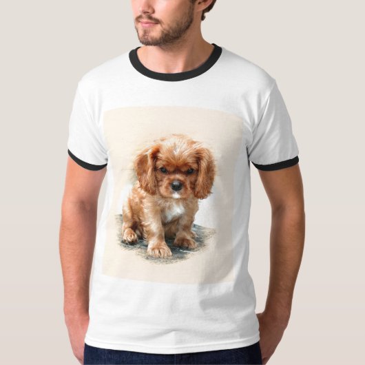 Cavalier King Charles Spaniel T-Shirt (Vorderseite)