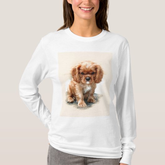 Cavalier King Charles Spaniel T-Shirt (Vorderseite)