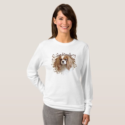 Cavalier King Charles Spaniel T-Shirt (Vorne ganz)