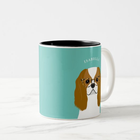 Cavalier King Charles Spaniel Tasse (VorderseiteRechts)