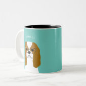 Cavalier King Charles Spaniel Tasse (Vorderseite Links)