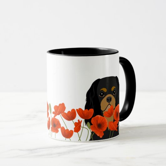 Cavalier King Charles Spaniel Tasse (VorderseiteRechts)