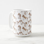 Cavalier King Charles Spaniel Tasse (Vorderseite Links)