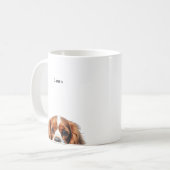 Cavalier King Charles Spaniel Tasse (Vorderseite Links)