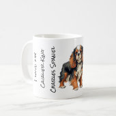 Cavalier King Charles Spaniel Tasse (Vorderseite Links)