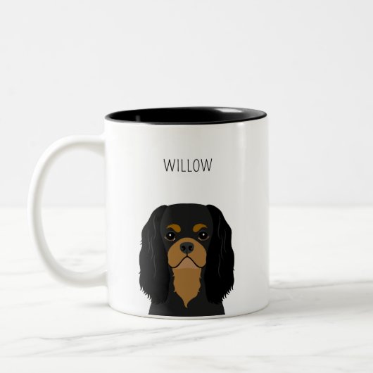 Cavalier King Charles Spaniel Tasse (Links)