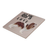Cavalier King Charles Spaniel tile Fliese (Seite)