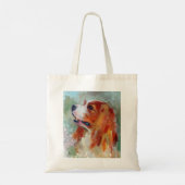 Cavalier King Charles Spaniel Tote Bag Tragetasche (Rückseite)