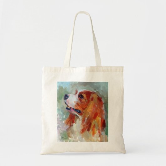Cavalier King Charles Spaniel Tote Bag Tragetasche (Vorne)