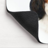 Cavalier King Charles Spaniel (Tricolor) Geschicht Mousepad (Ecke)