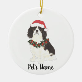 Cavalier King Charles Spaniel (Tricolor) Keramik Ornament