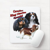 Cavalier King Charles Spaniel Trio 2 Mousepad (Mit Mouse)