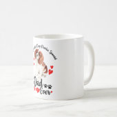 Cavalier King Charles Spaniel Vater Ever Kaffeetasse (VorderseiteRechts)
