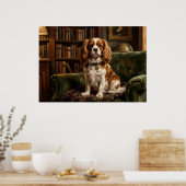 Cavalier King Charles Spaniel viktorianische Bibli Poster (Küche)