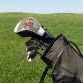 Cavalier-king-charles-spaniel vollständig golf headcover (In SItu)