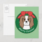 Cavalier King Charles Spaniel Weihnachten (Vorne/Hinten)