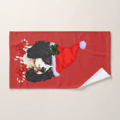 Cavalier King Charles Spaniel Weihnachten Badhandtuch Set (Handtuch)