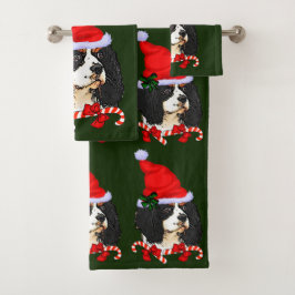 Cavalier King Charles Spaniel Weihnachten Badhandtuch Set