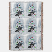 Cavalier King Charles Spaniel Weihnachten Decke (Vorderseite Vertikal)