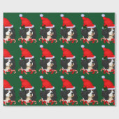 Cavalier King Charles Spaniel Weihnachten Geschenkpapier (Flach)