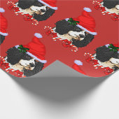 Cavalier King Charles Spaniel Weihnachten Geschenkpapier (Ecke)