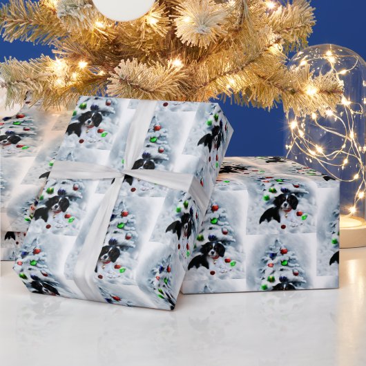 Cavalier King Charles Spaniel Weihnachten Geschenkpapier (Feiertage)