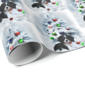 Cavalier King Charles Spaniel Weihnachten Geschenkpapier (Rolleneckpunkt)