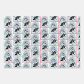 Cavalier King Charles Spaniel Weihnachten Geschenkpapier Set (Vorderseite 3)