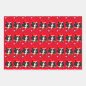 Cavalier King Charles Spaniel Weihnachten Geschenkpapier Set (Vorderseite 3)