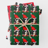 Cavalier King Charles Spaniel Weihnachten Geschenkpapier Set (Beispiel)