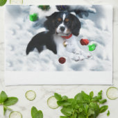 Cavalier King Charles Spaniel Weihnachten Handtuch (Gefaltet)