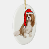 Cavalier King Charles Spaniel Weihnachten Keramikornament (Rechts)