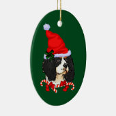 Cavalier King Charles Spaniel Weihnachten Keramikornament (Rechts)