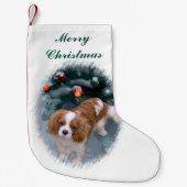 Cavalier King Charles Spaniel Weihnachten Kleiner Weihnachtsstrumpf (Vorderseite)