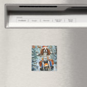 Cavalier King Charles Spaniel Weihnachten Magnet (In Situ (Geschirrspüler))