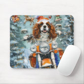 Cavalier King Charles Spaniel Weihnachten Mousepad (Mit Mouse)