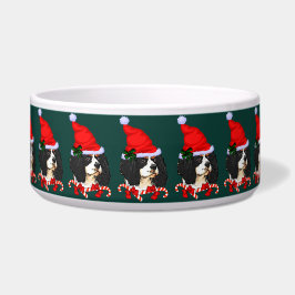 Cavalier King Charles Spaniel Weihnachten Napf