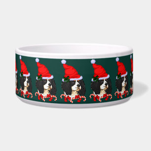 Cavalier King Charles Spaniel Weihnachten Napf