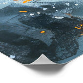 Cavalier King Charles Spaniel Weihnachten Poster (Ecke)