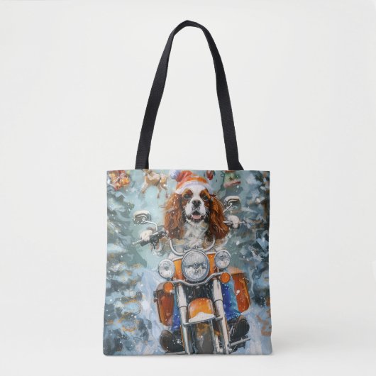 Cavalier King Charles Spaniel Weihnachten Tasche (Vorderseite)