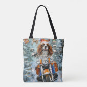 Cavalier King Charles Spaniel Weihnachten Tasche (Rückseite)